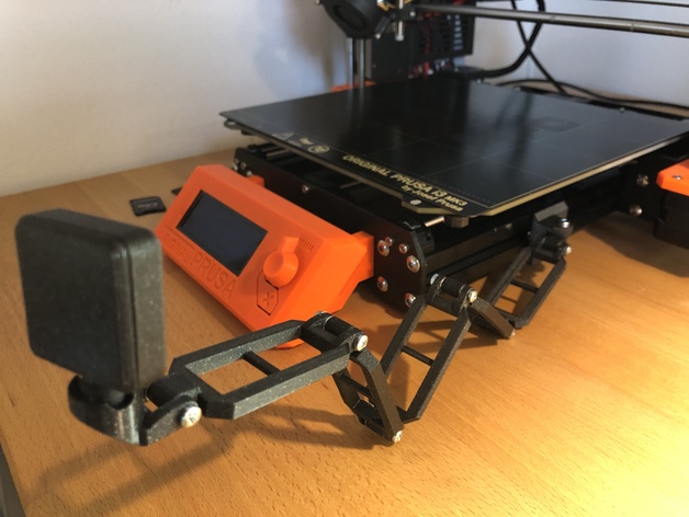 Prusa Mk3s Raspberry Pi Camera Mount By Clip Fastening By