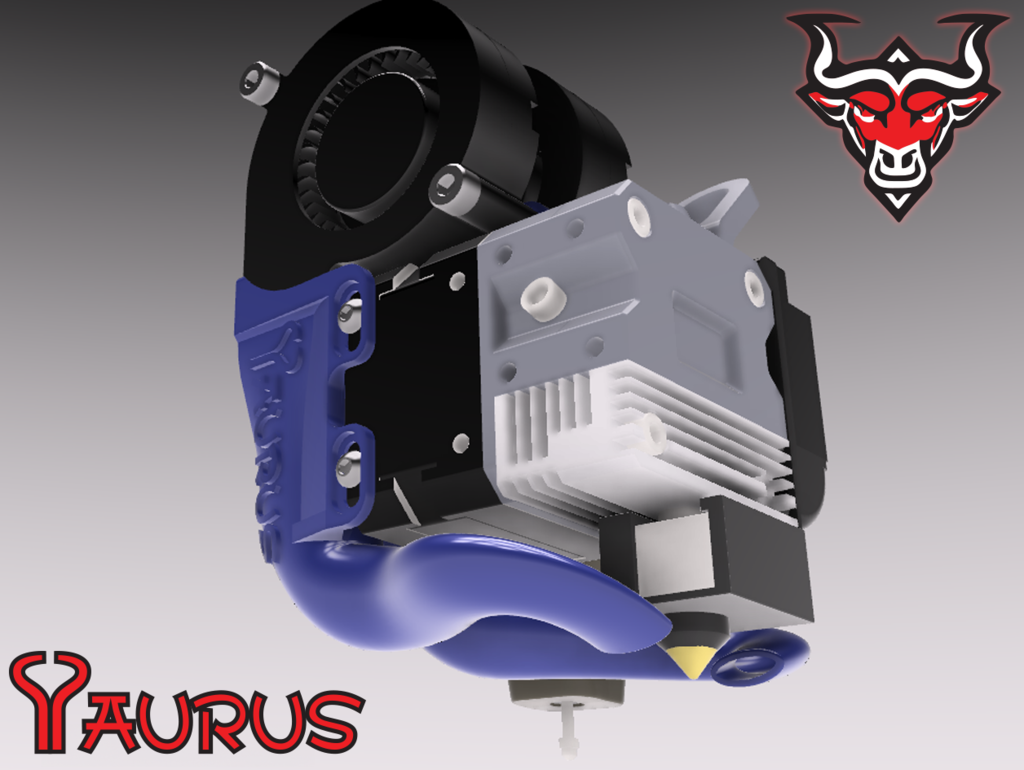 Taurus V4 Cooling Duct for Creality Sprite Extruder, Dual 5015 Fans, Ender 3 S1/S1 Pro/S1 Plus (Stock / Spider)
