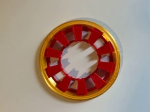 Two Part Cover for Wearable Arc Reactor