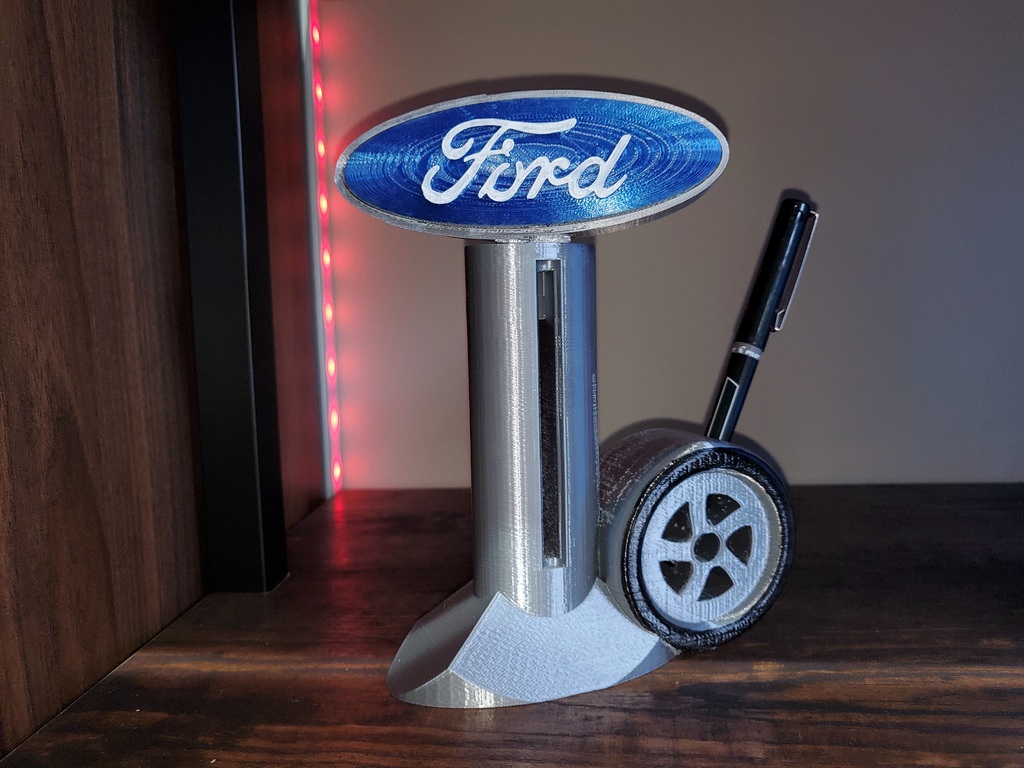 FORD Sign | Pen and Business Card Holder