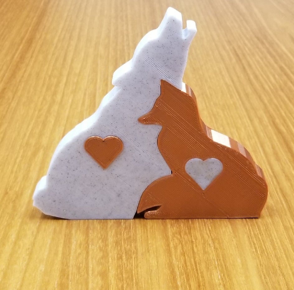 Fox + Wolf Love Gift