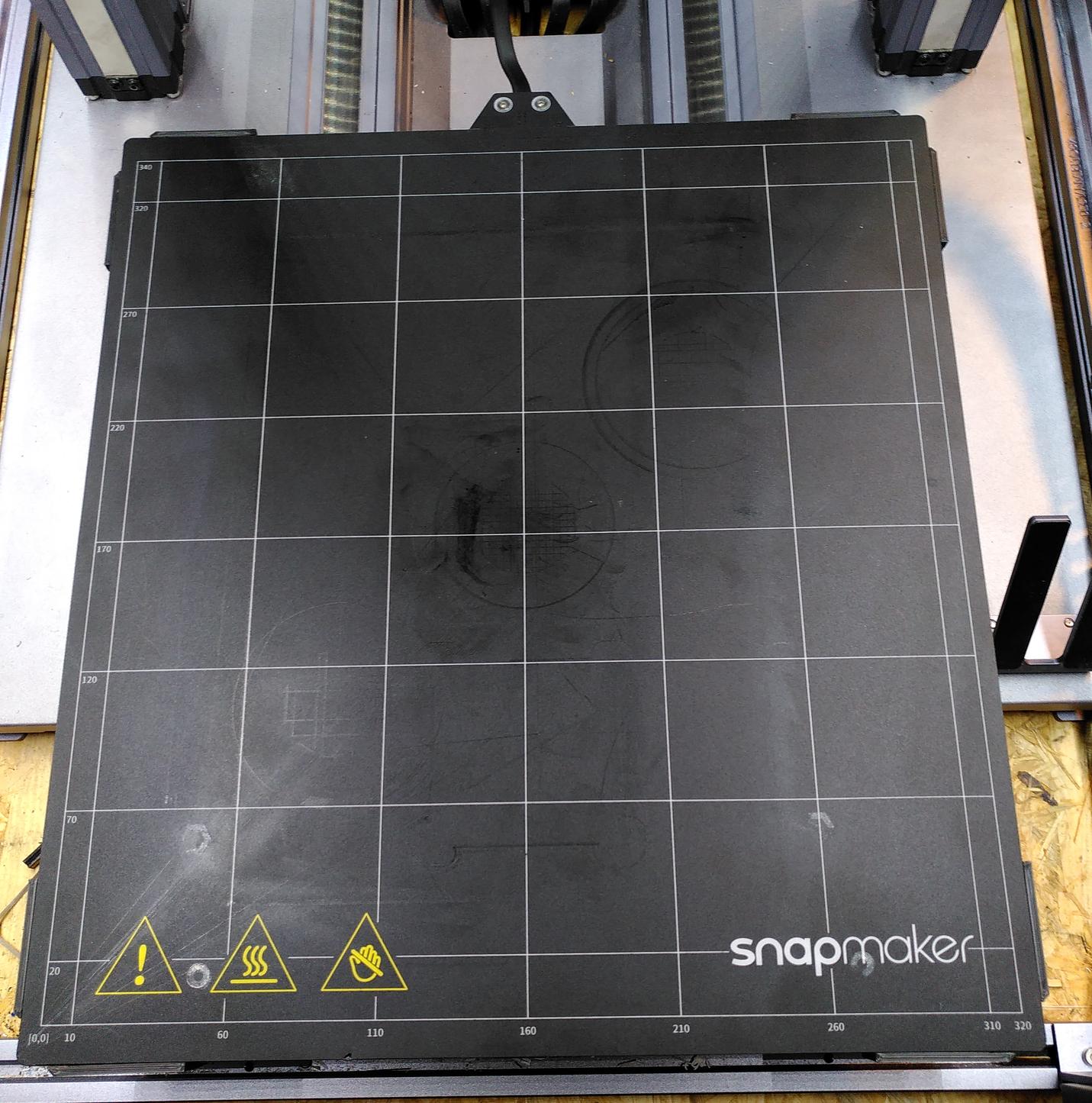 Snapmaker 2 A350 Printsheet fixation bracket