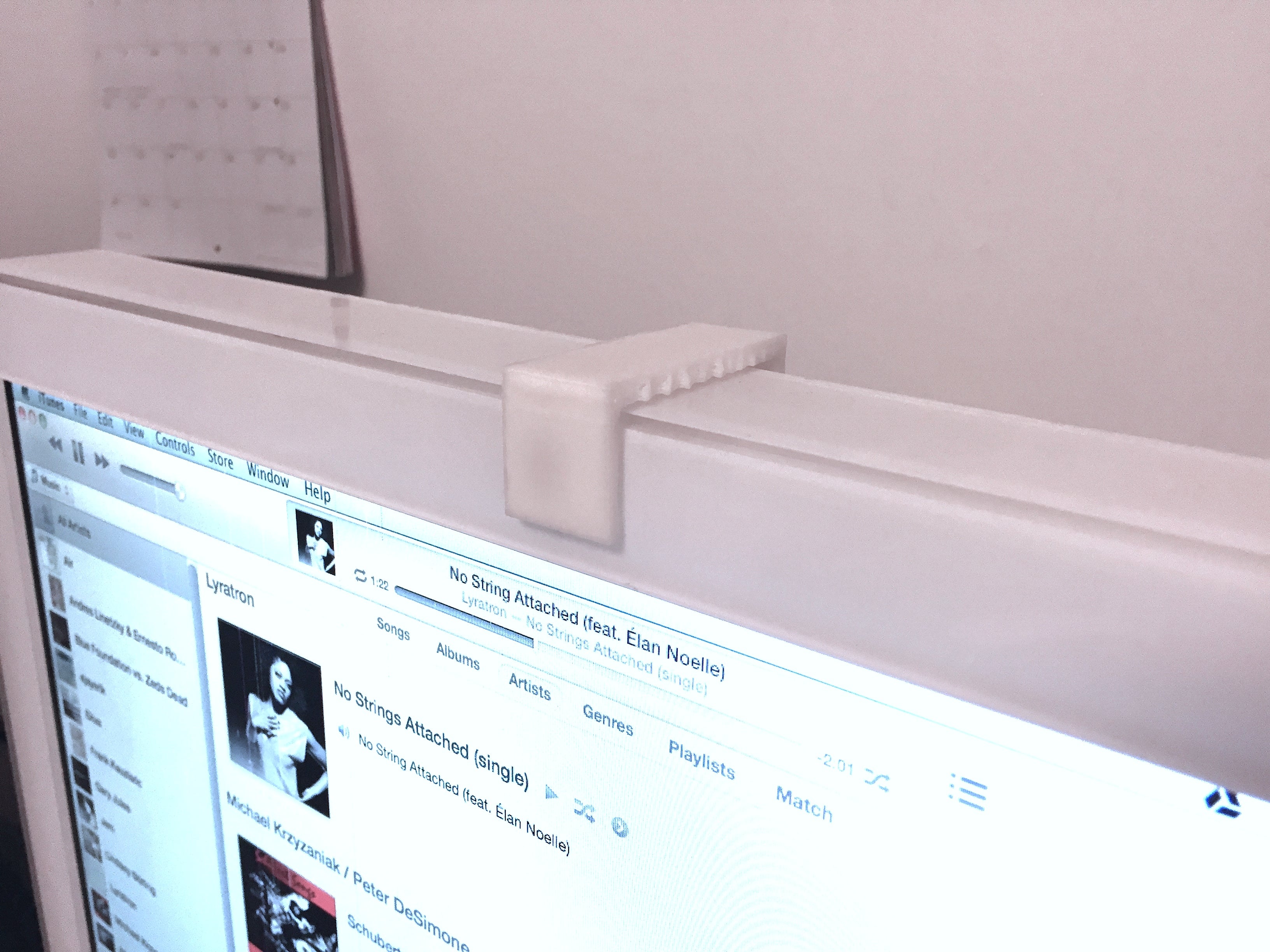 Anti-NSA privacy device (sliding webcam cover for 2007 iMac)