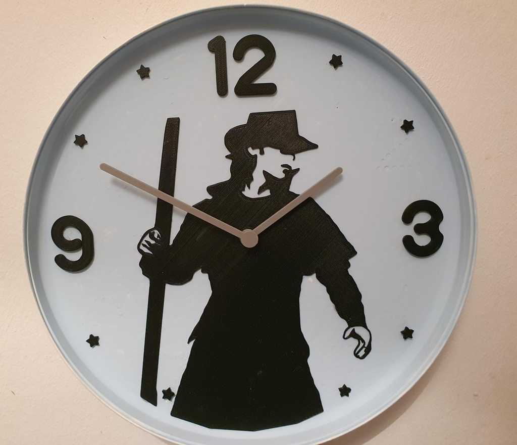 Harry Dresden Tromma (Ikea) clock