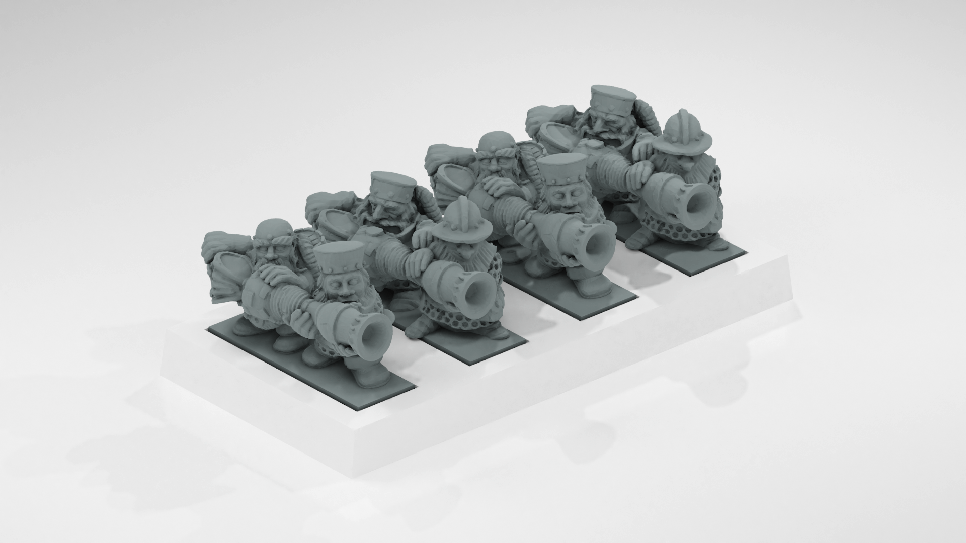 Warmaster Dwarfs Fire Throwers