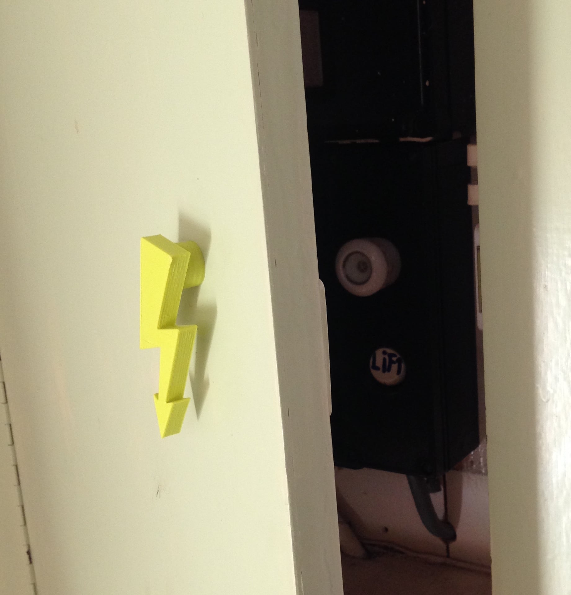 High Voltage Door Knob