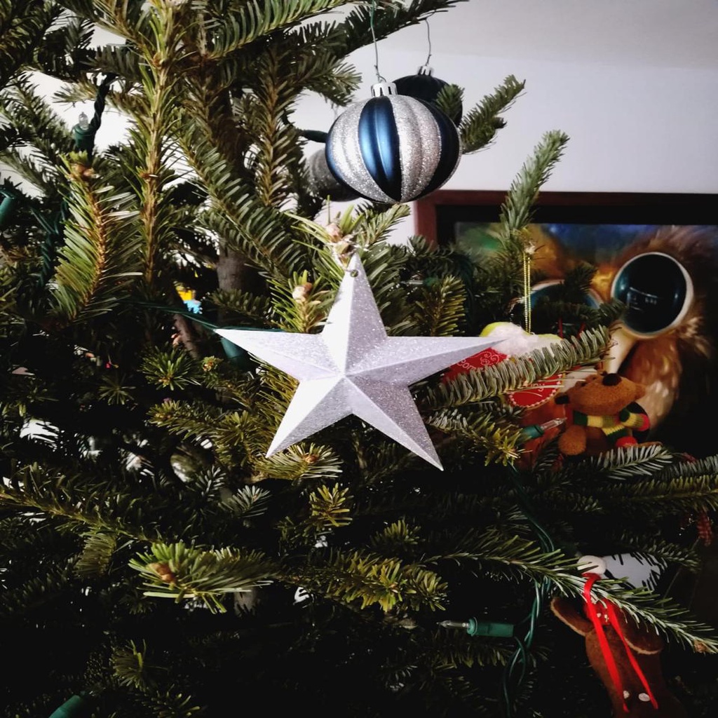 Estrella árbol de navidad