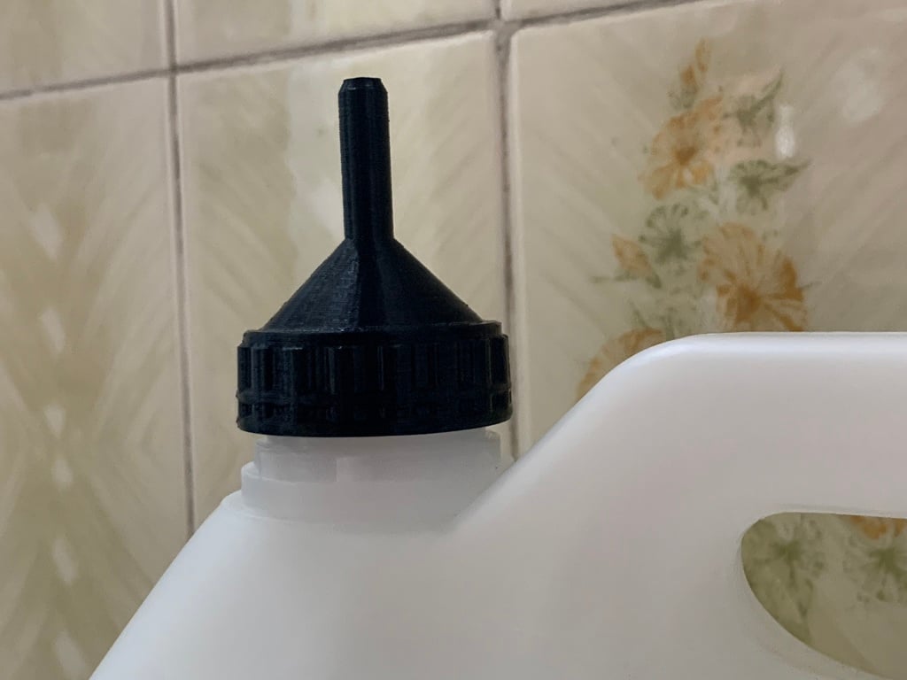 38mm Bottle Cap with Spout for standard chemical bottle