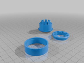 Llanta beadlok 1,2" 3D model