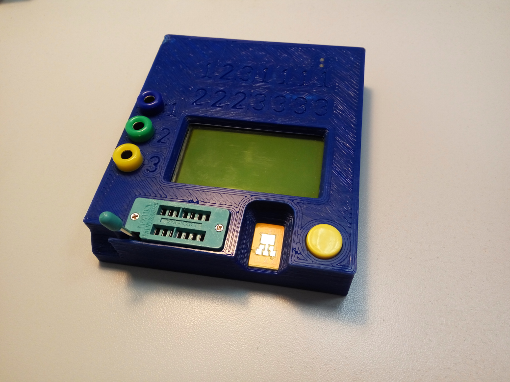 Case for LCR T4 component tester with Li-Ion battery
