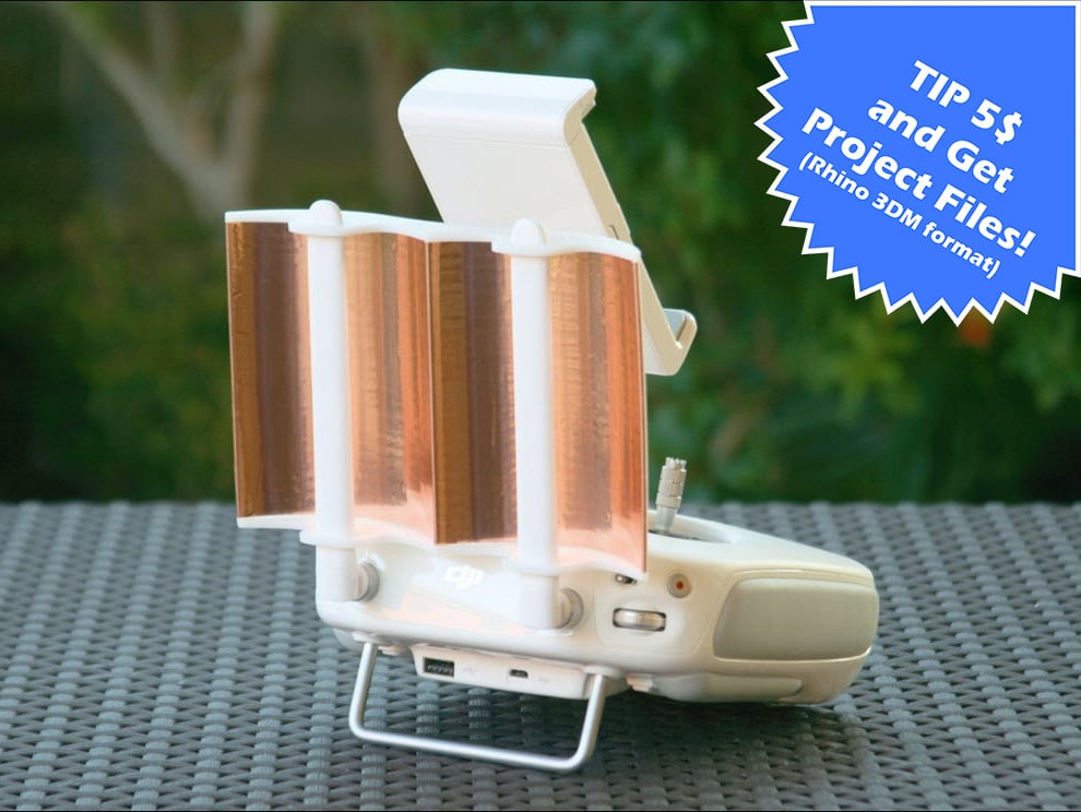 DJI Phantom 4 / 3 / Inspire Range Booster