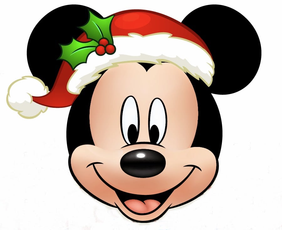 Super Cool Christmas Mickey Mouse Keychain