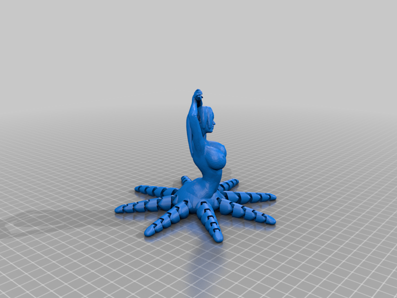 Articulated - Tits and Tentacles 3D model