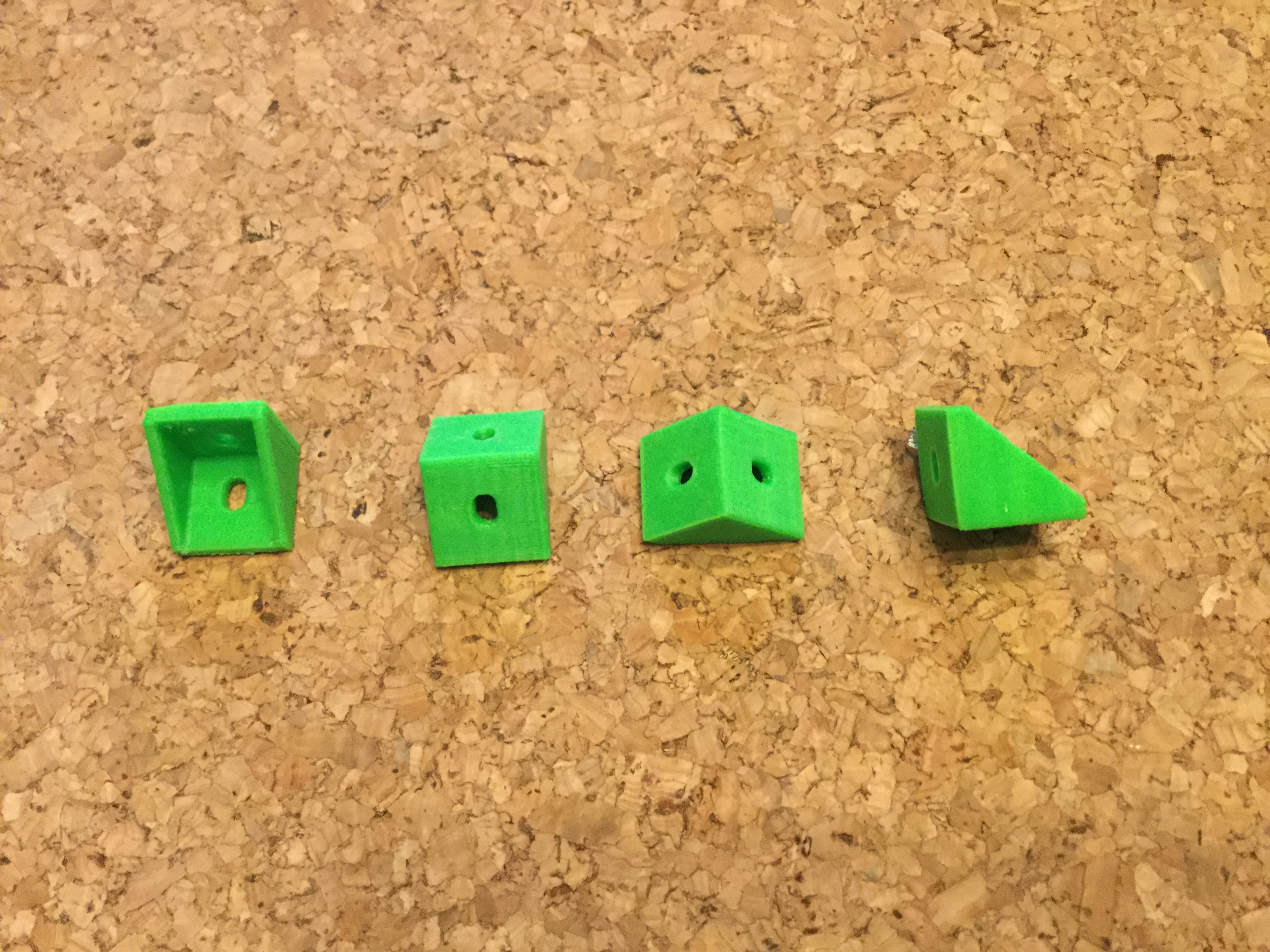 Bracket or shelf, parametric openscad