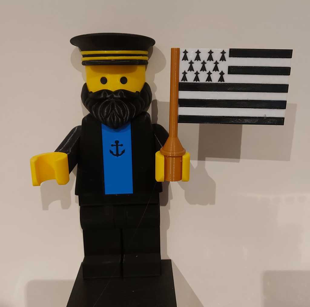 Lego Toilet , capitaine haddock
