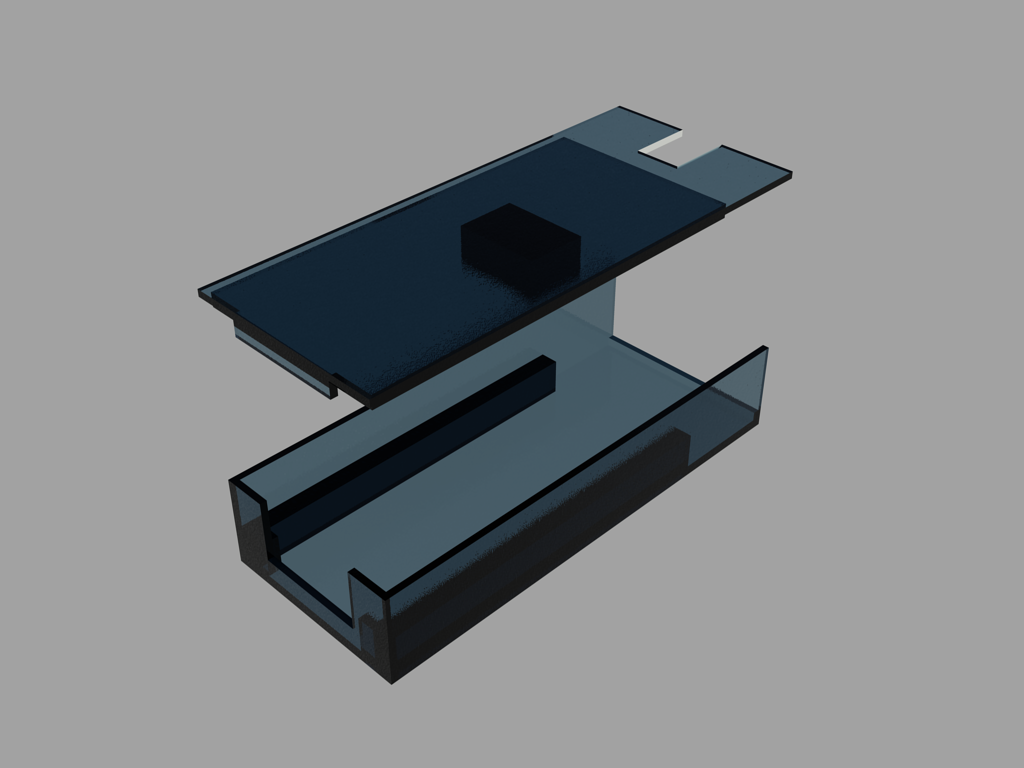 Body for USB ISP programmer (Usbasp)