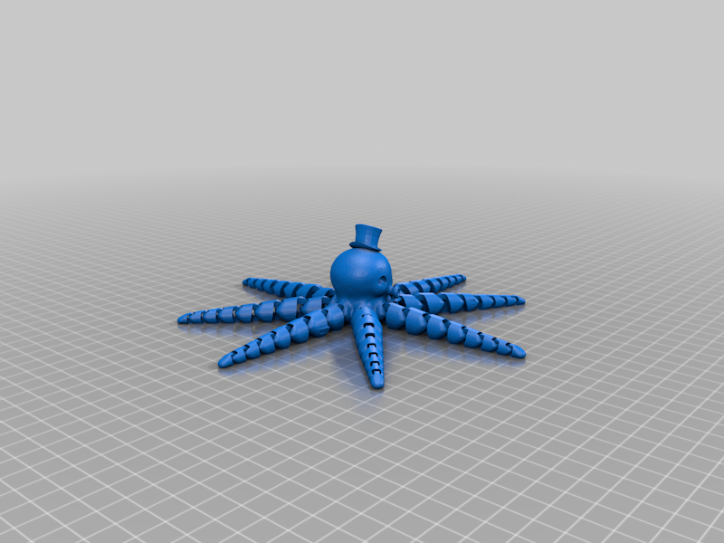 Cute Mini Octopus - Long leg version