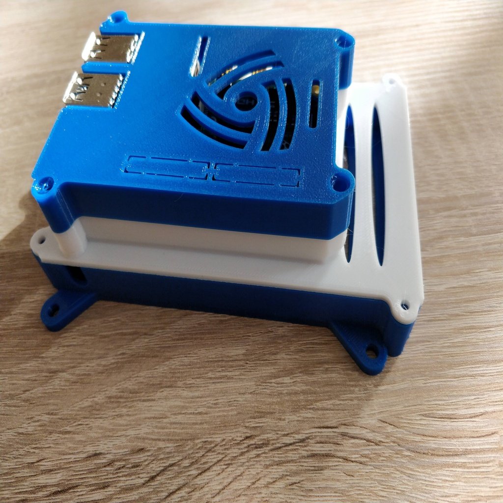Raspberry Pi 4 Enclosure with 2,5" SSD/HDD Mount