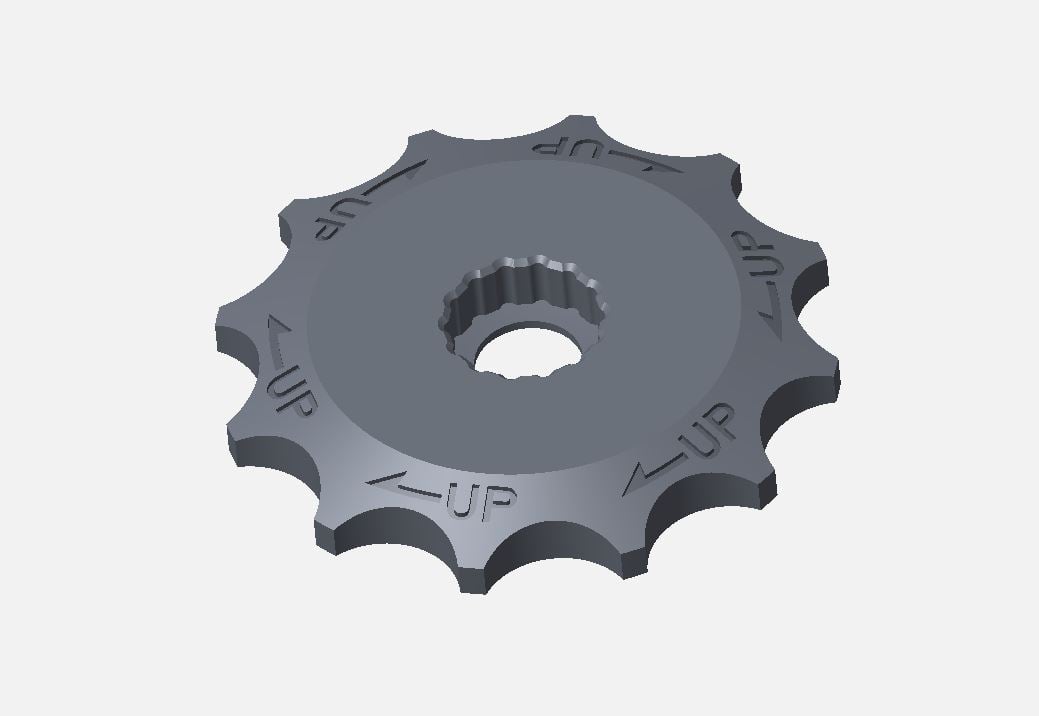 CR-10 Up Knob
