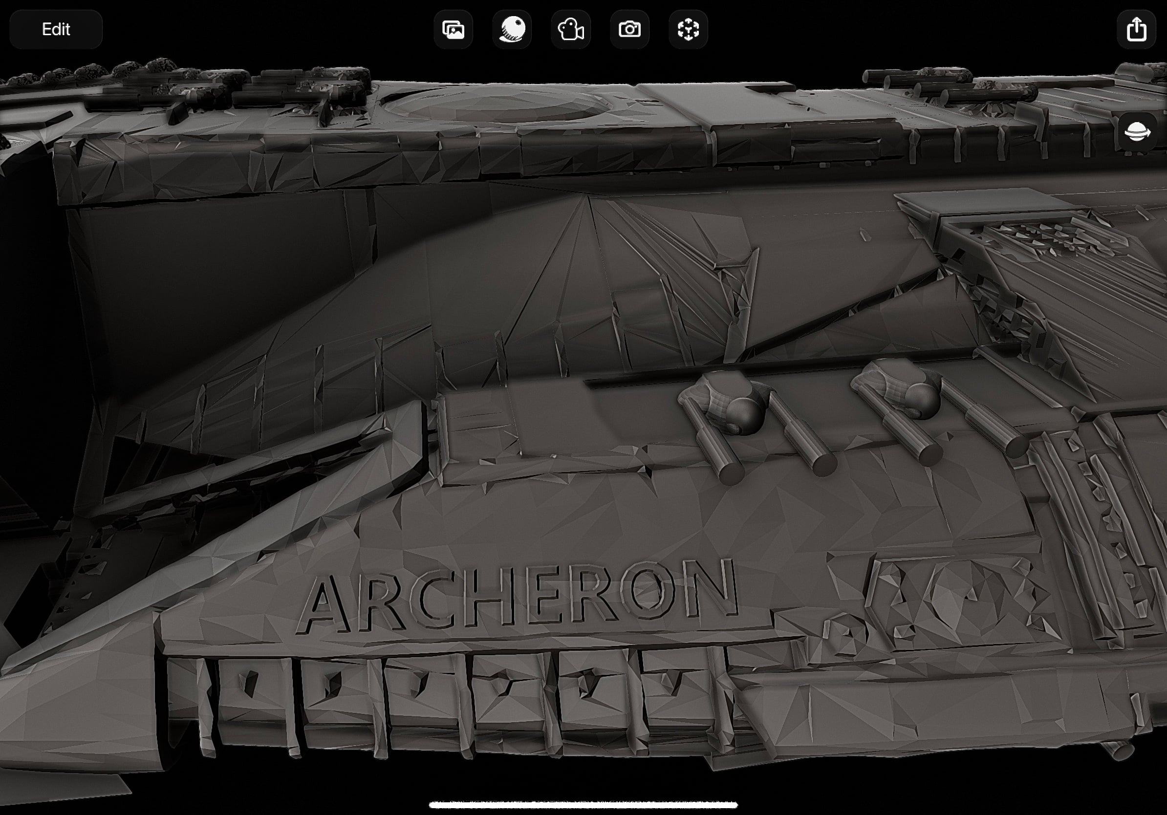 Battlestar Galactica - Heavy Cruiser Archeron