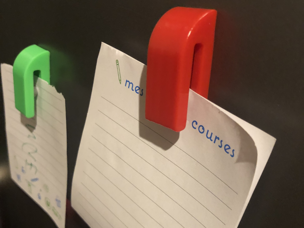 Clip on fridge / Magnet frigo