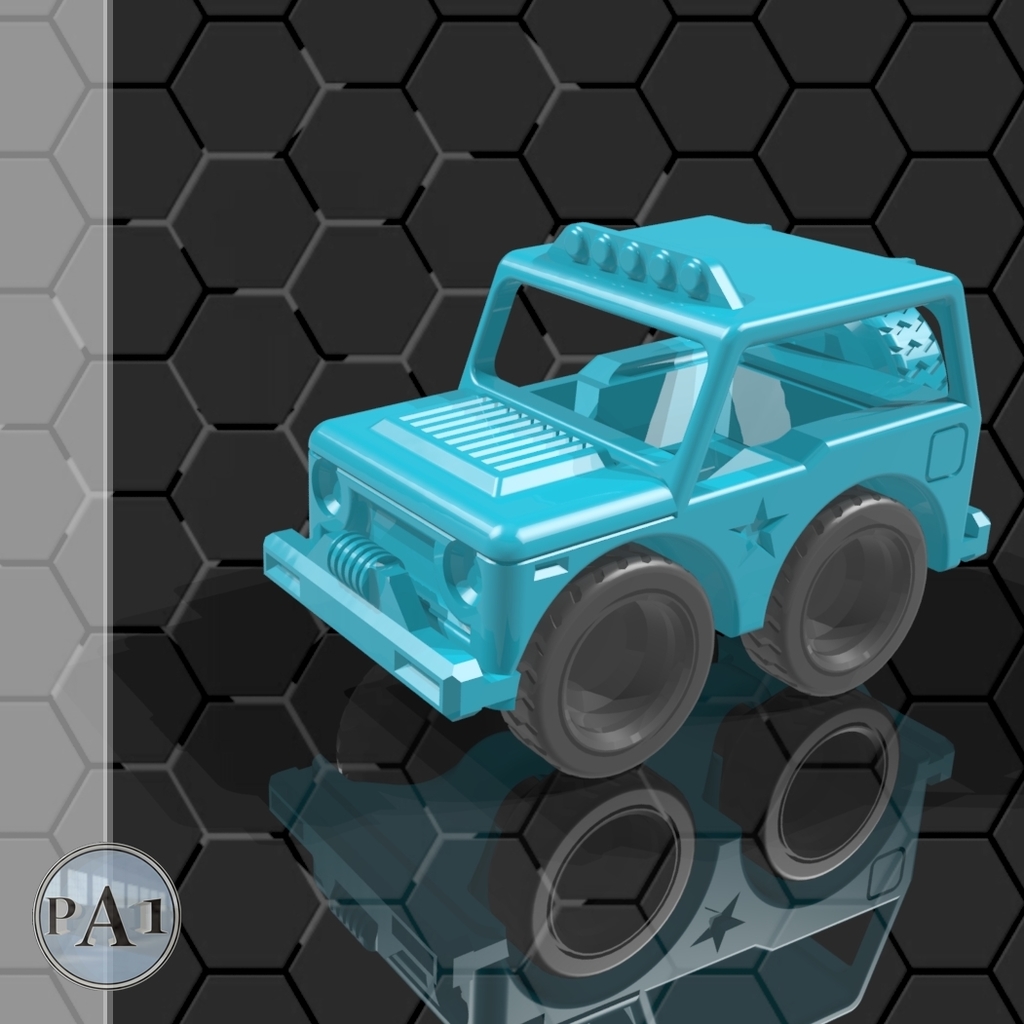 PRINT-IN-PLACE LITTLE TRUCK!