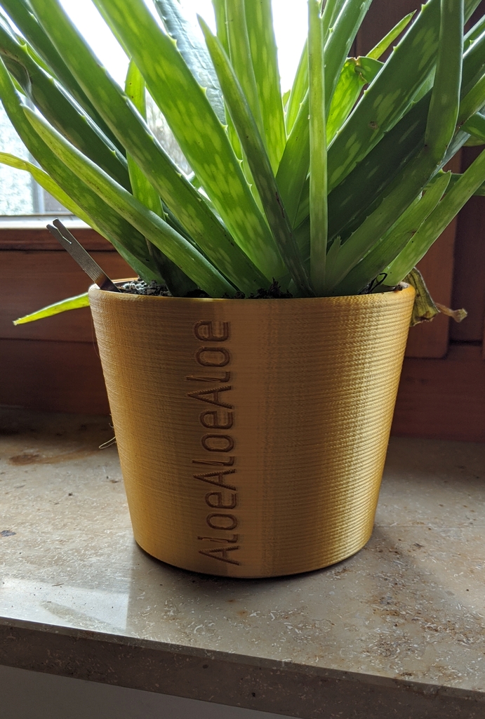 120mm Aloe Plant Pot