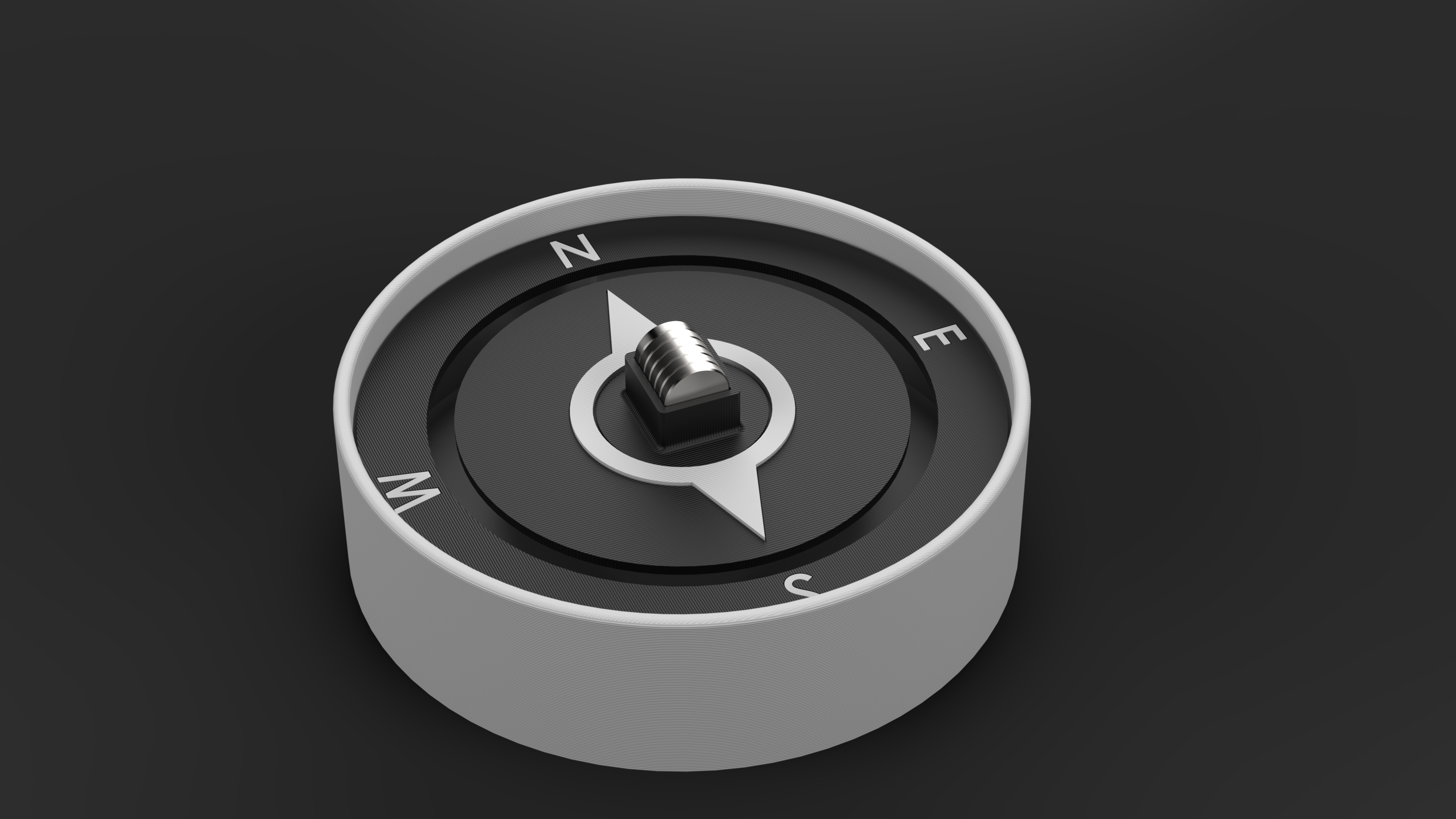magnets and water compass