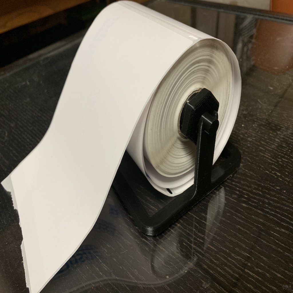 Shipping Label Roll Holder