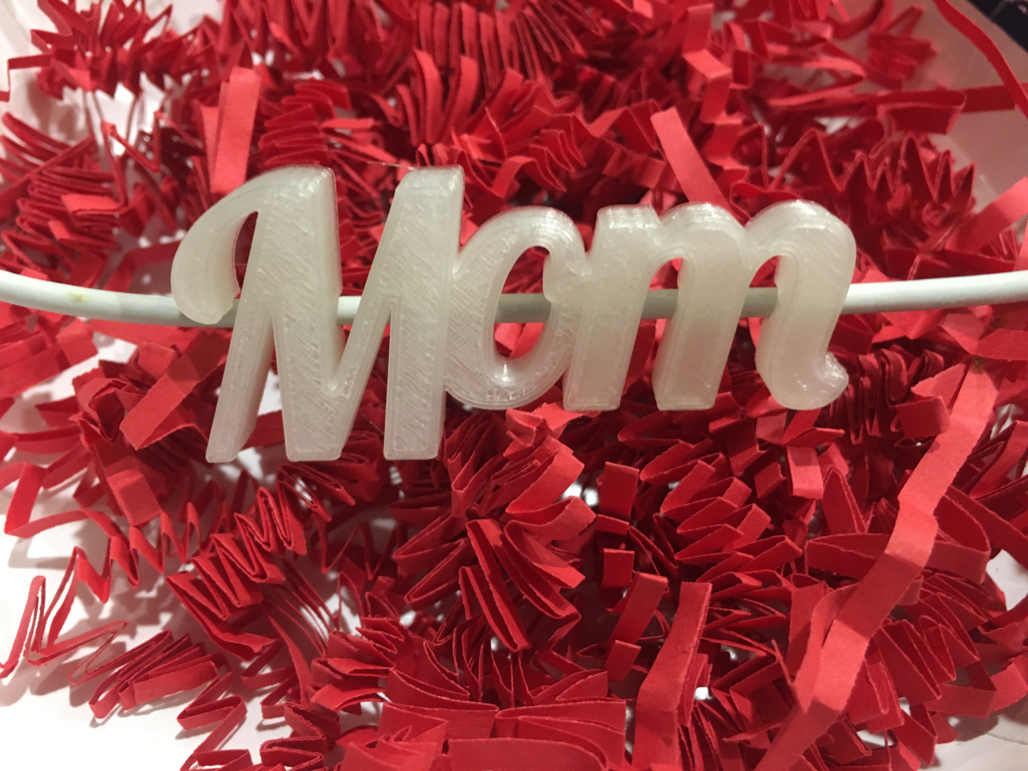 Remix Customizable Text Key Ring