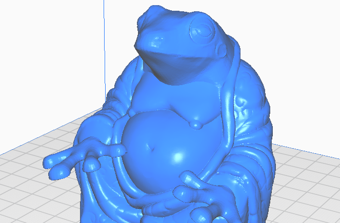 Frog Buddha w/hands (Animal Collection)