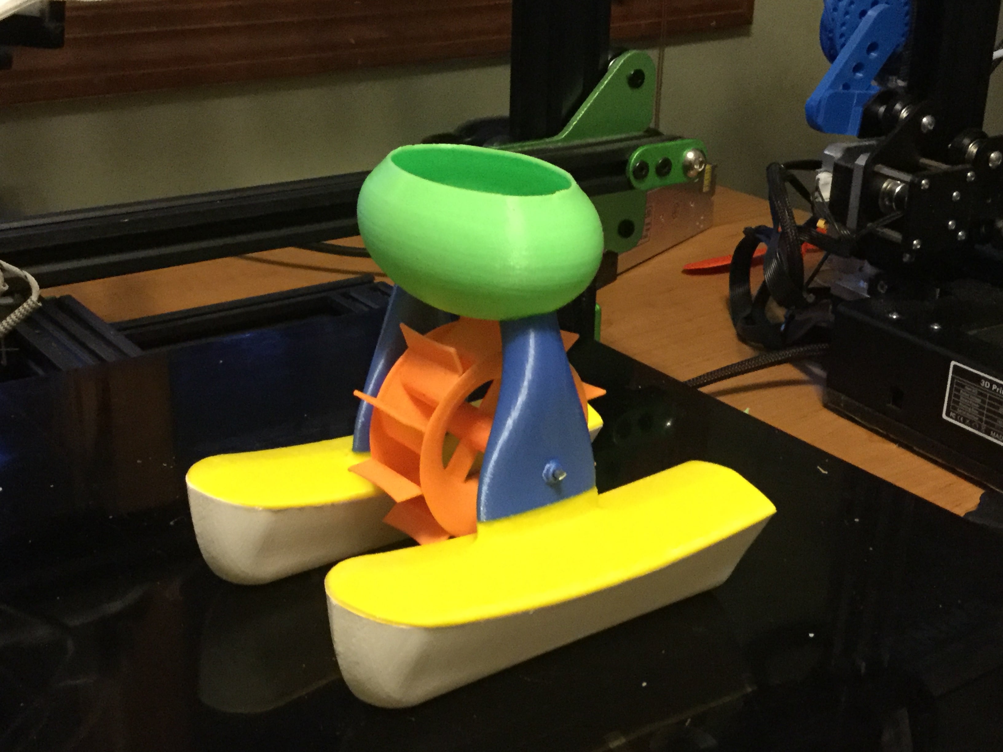 Water Wheel Toy Boat