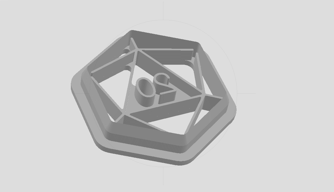 D20 Cookie Cutter