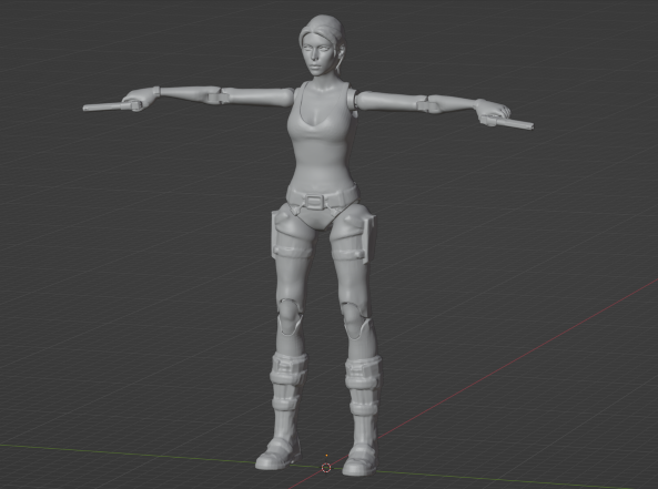 Lara Croft action figure