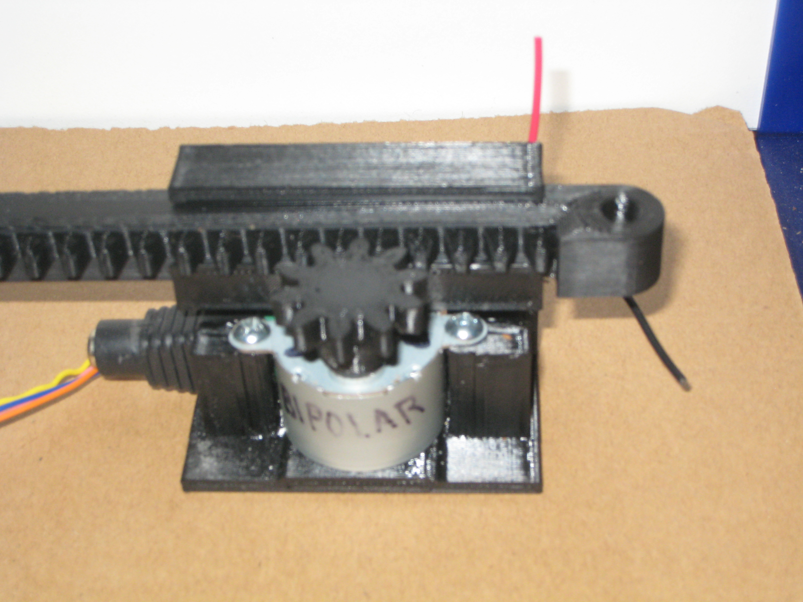 Mini Linear Actuator using 28BYJ-48 stepper