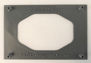 Digilent Zybo FPGA Mounting Plate (Slide adapter)
