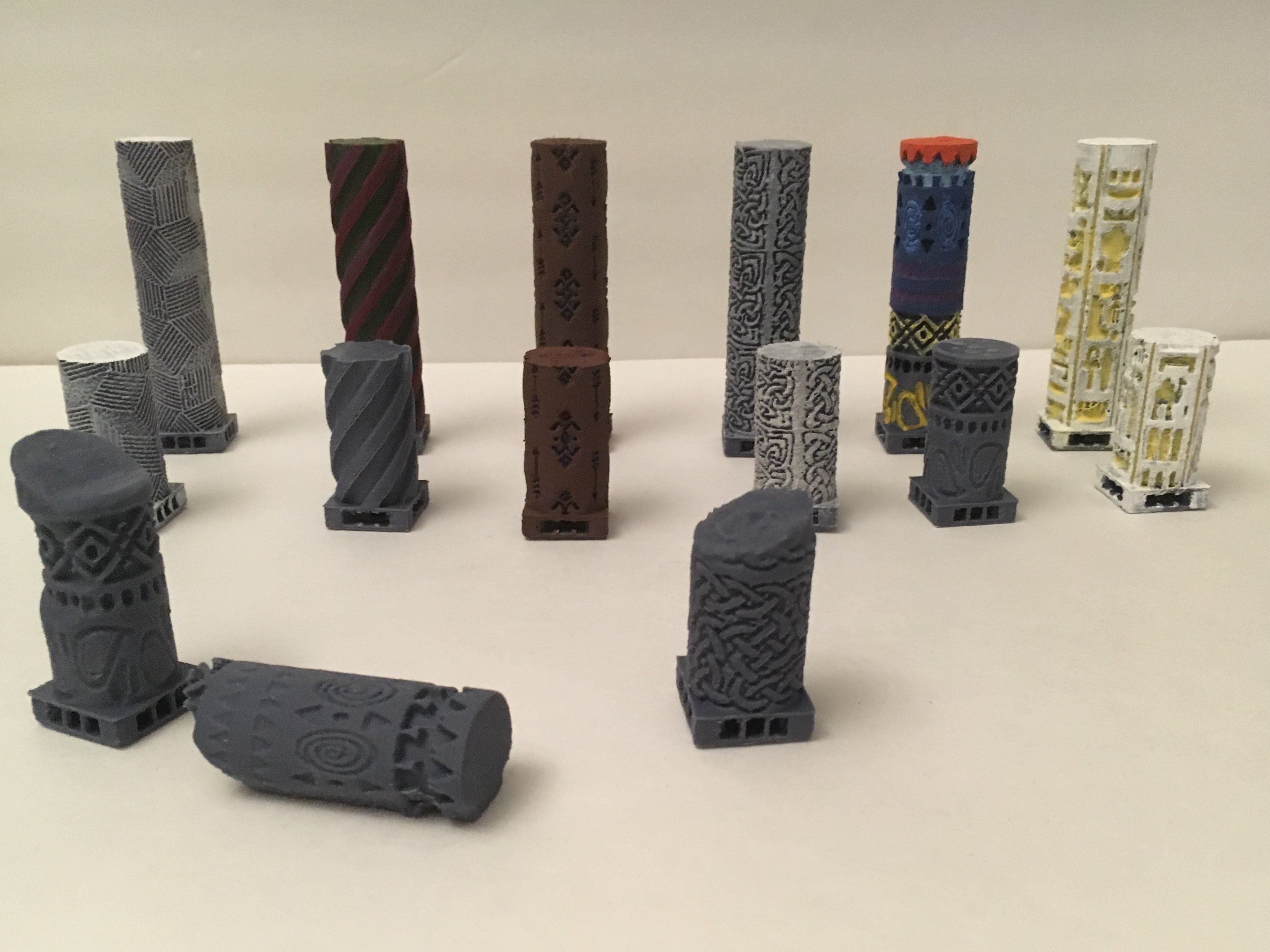Elaborate Designed Columns w/ Openlock