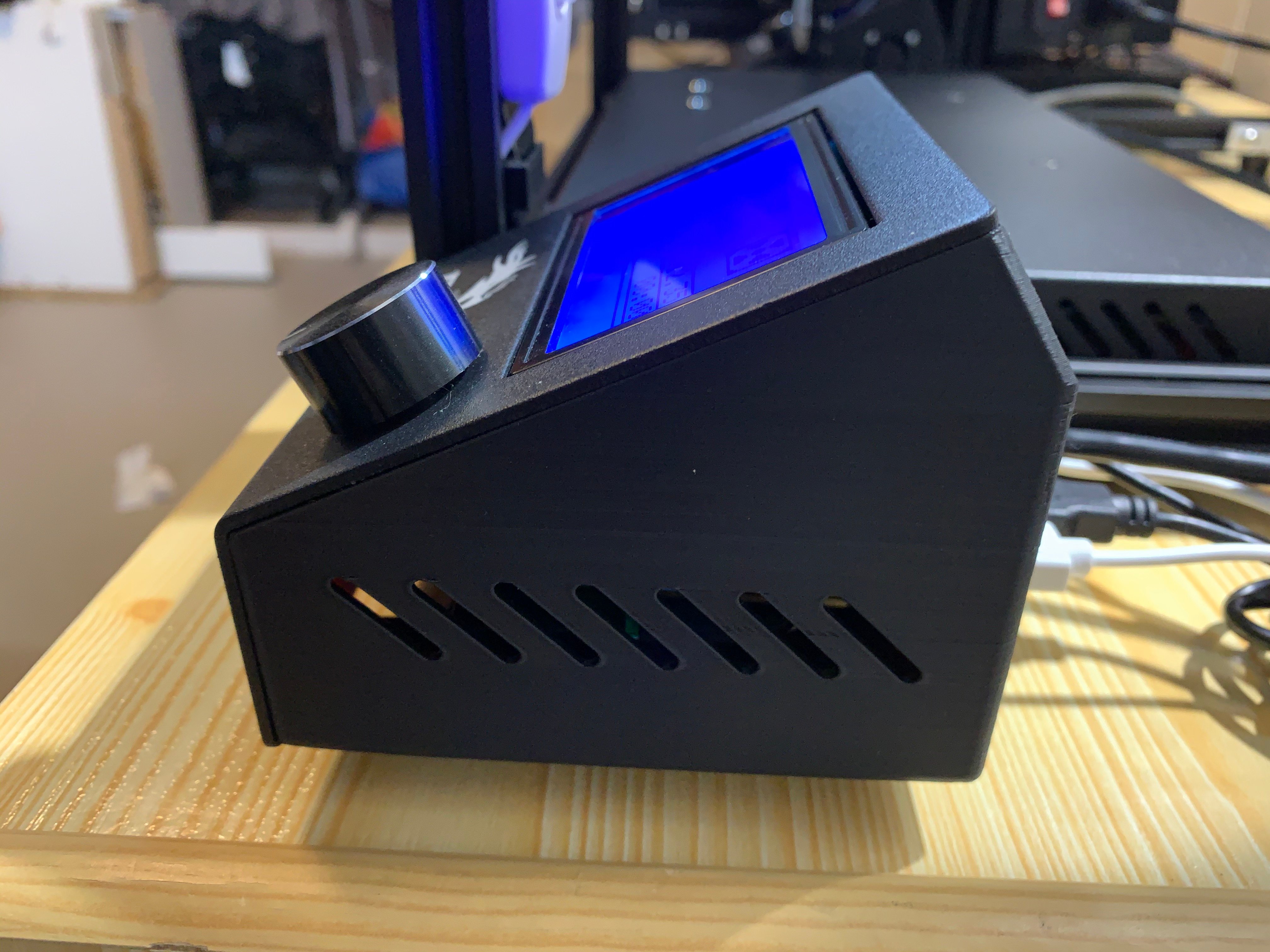 Ender-5 station (LCD + Raspberry Pi)