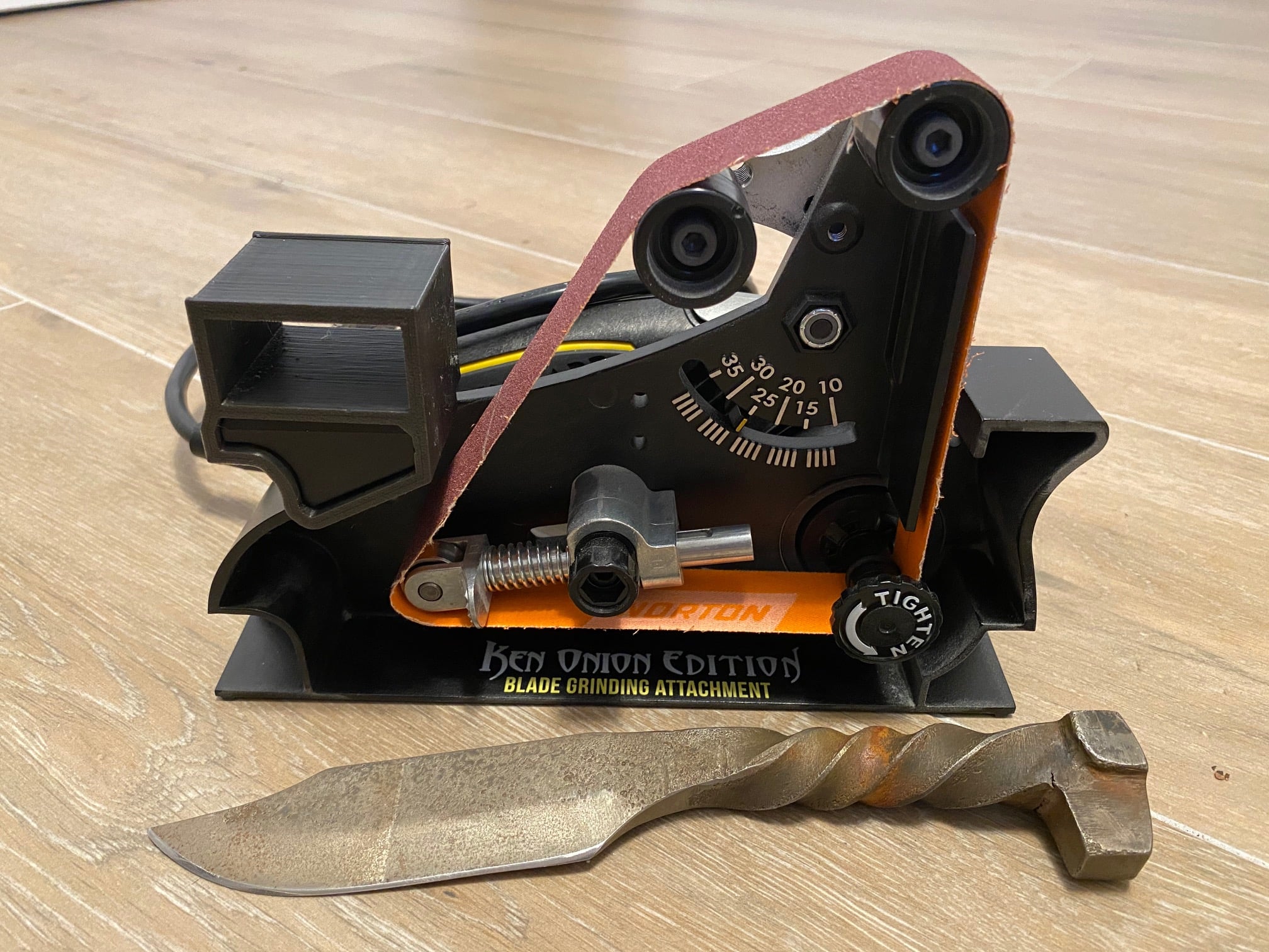 Ken Onion Blade Grinding Attachment Leveling Surface Adapter