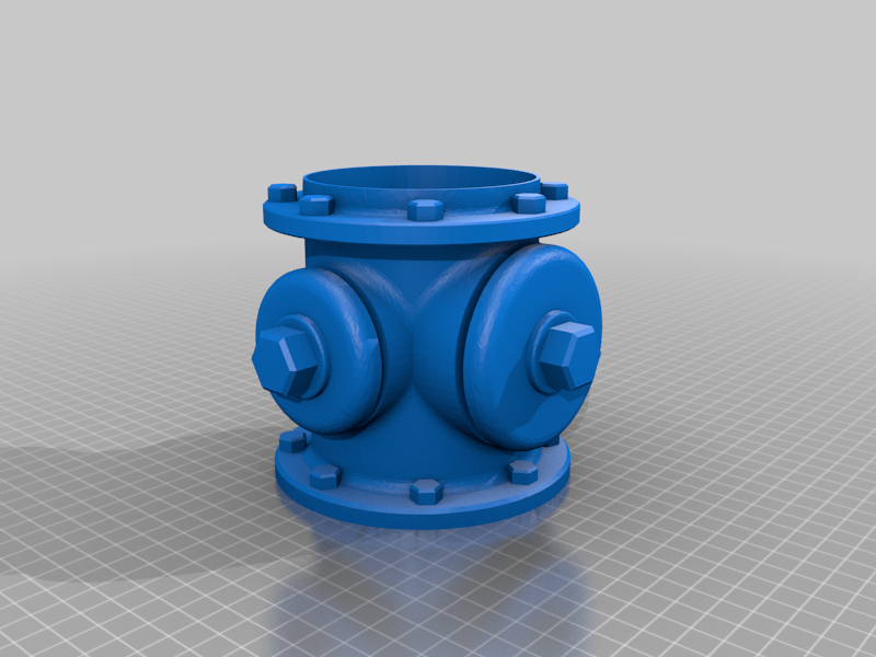 Fire Hydrant Planter - with tray