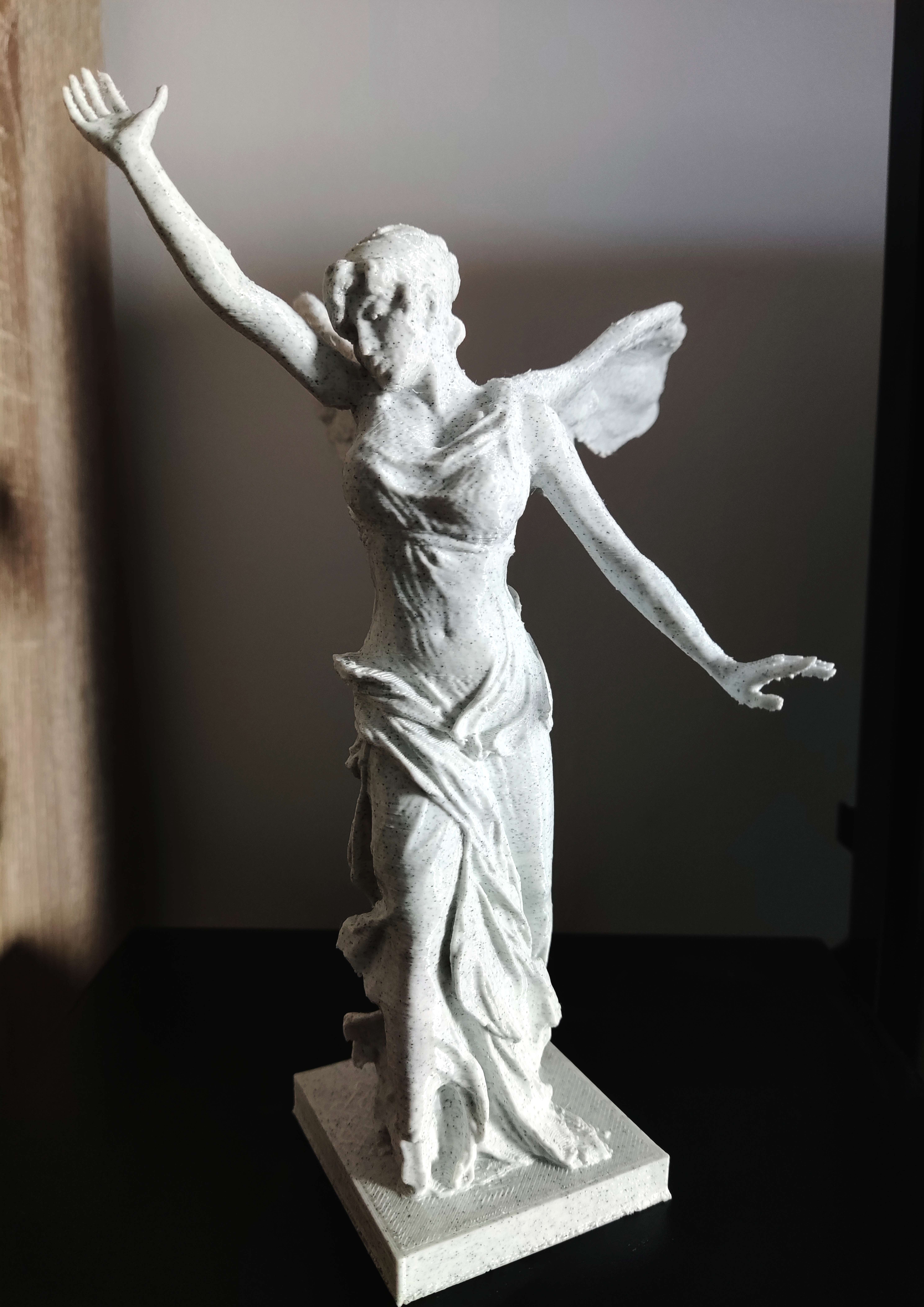 Winged Sappho of Samothrace