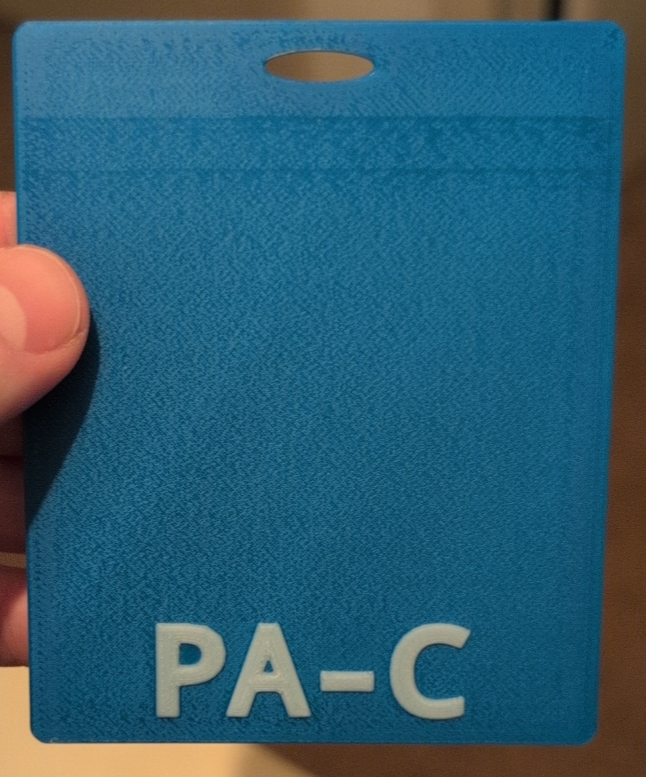 Badge Buddy PA-C / Physician Assistant / Physician Associate