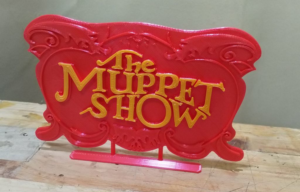 The Muppet Show Sign