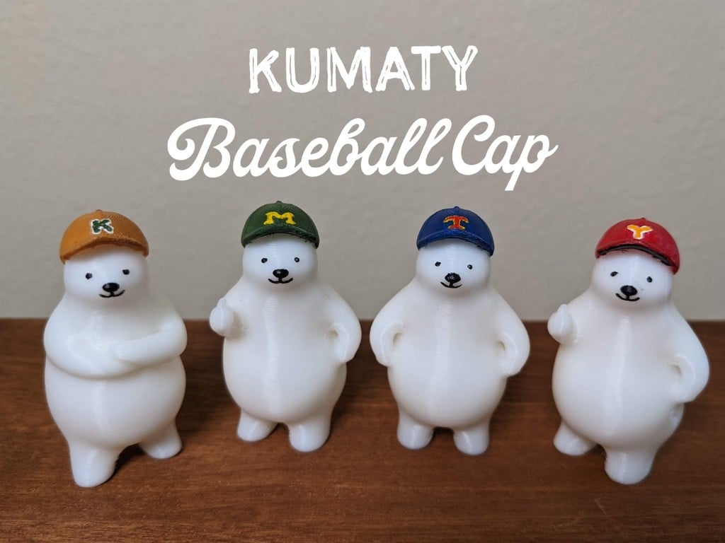 KUMATY : Polar Bear in a Baseball Cap