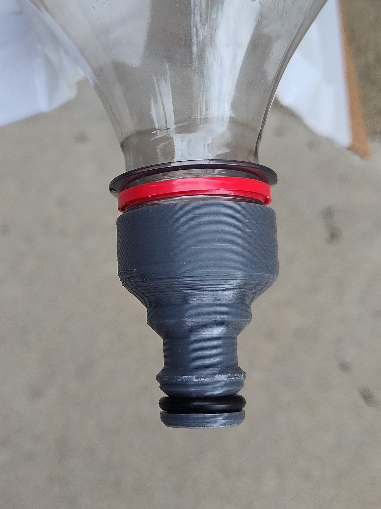 Soda Bottle Water Rocket Nozzle (easy print)