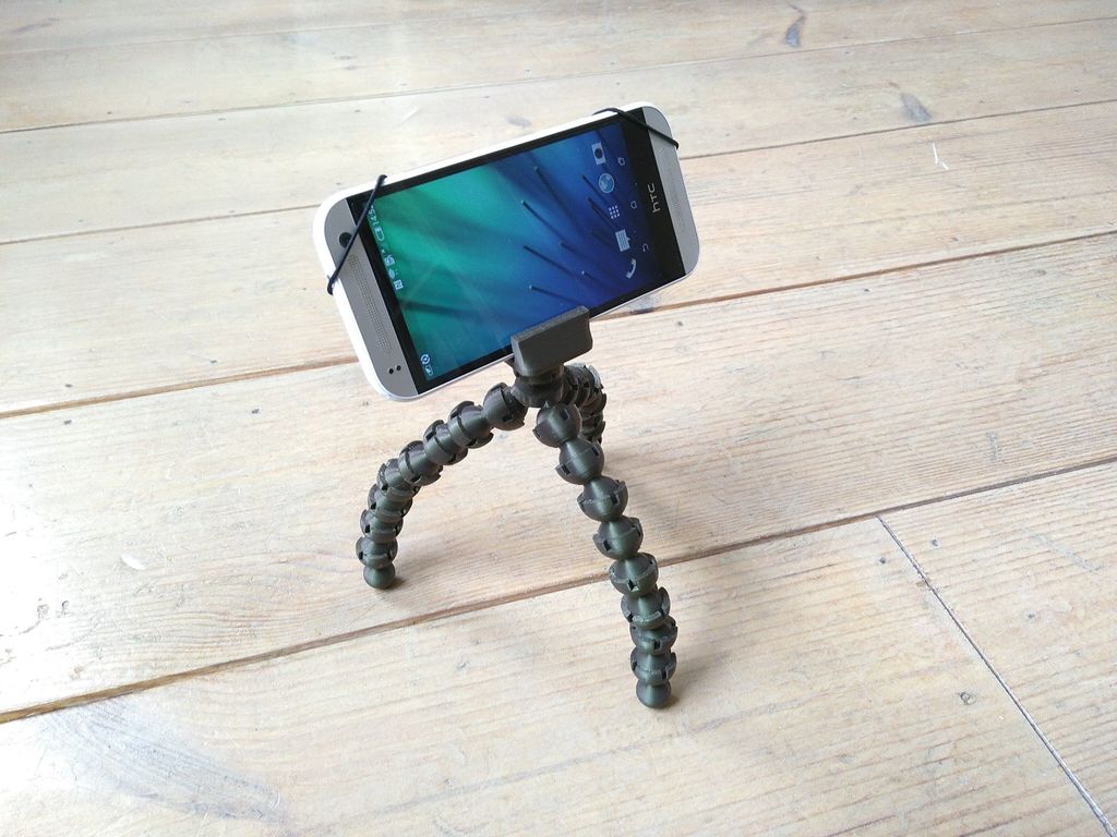 Phone tripod holder OpenSCAD