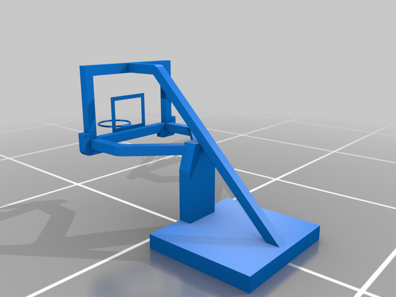 Basketball hoop no net 