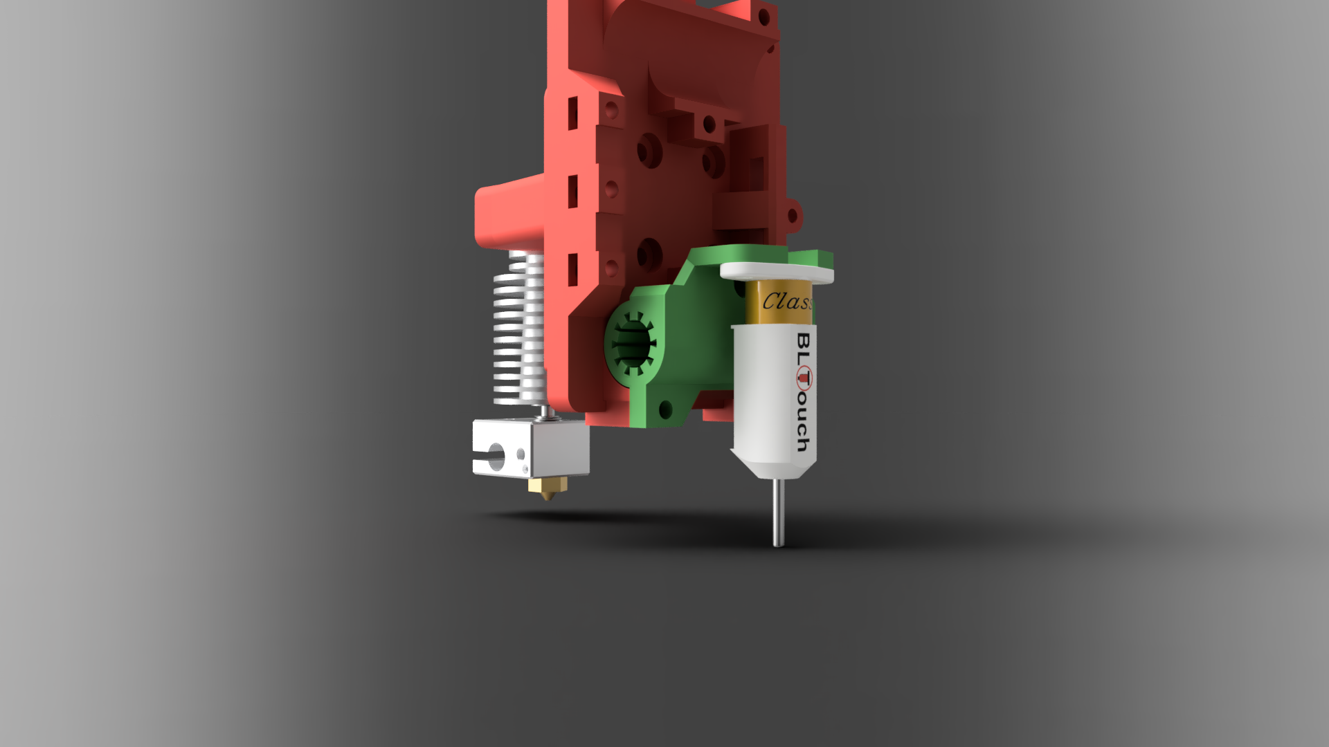 Hypercube Integrated LM8uu Bushing BLTouch Mount