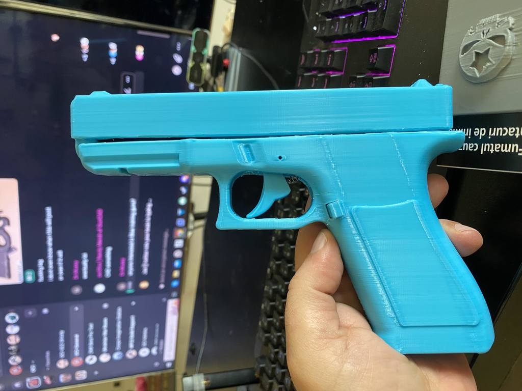 Blue Training Pistol G17 (PROP/TRAINING)