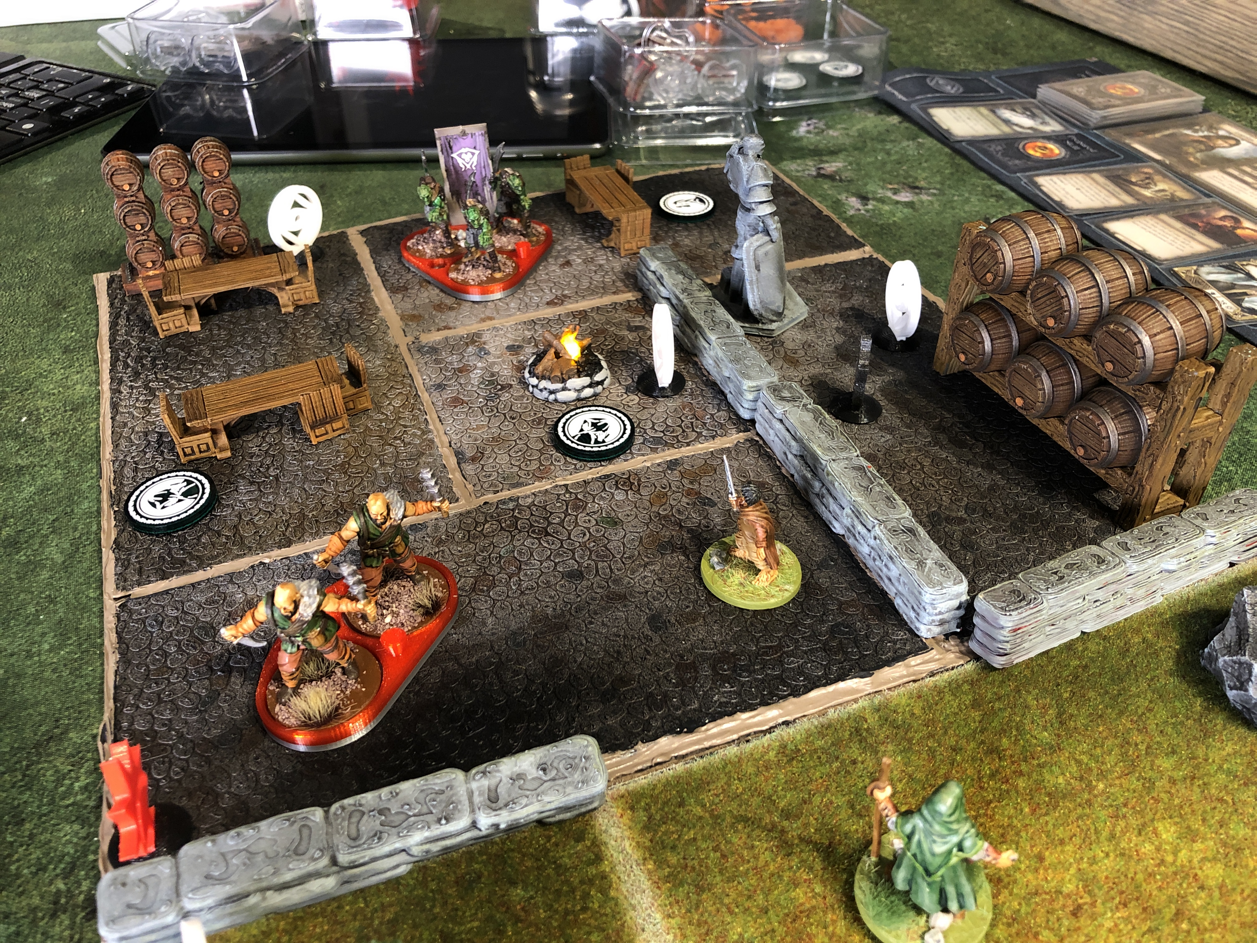 Journeys in Middle-Earth Battle Map Stone Tiles